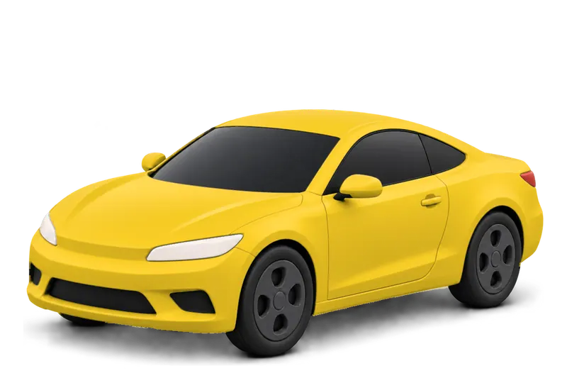 Coupe in Yellow